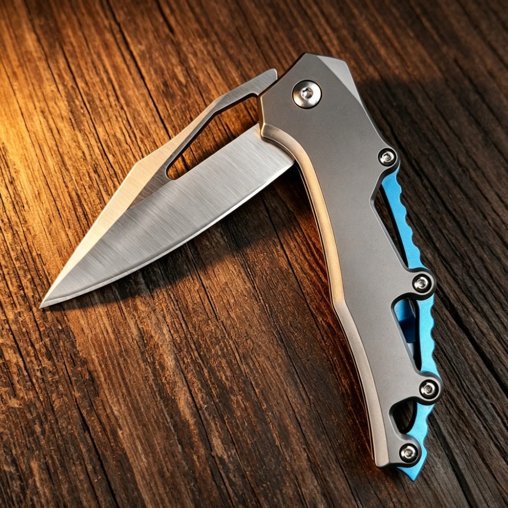 Edc Concealed Carry Knife - Cuchillo plegable compacto EDC con hoja