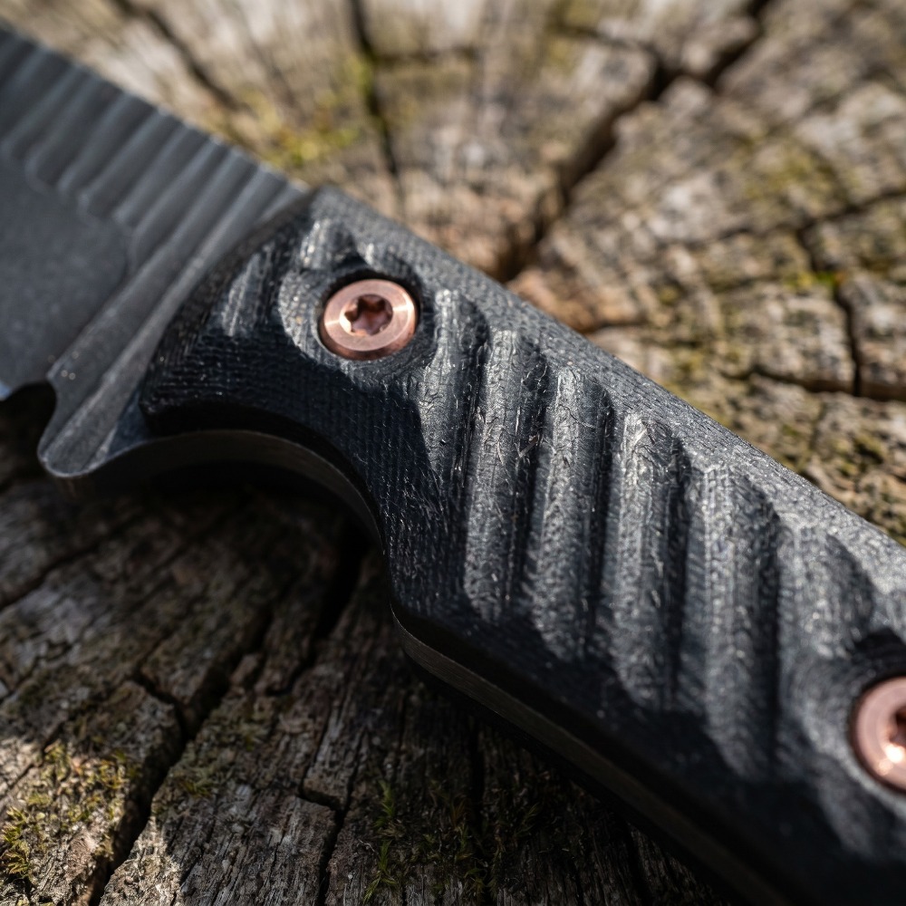 Cuchillo Bushcraft de Espiga C - Edc Concealed Carry Knife reseña y precio