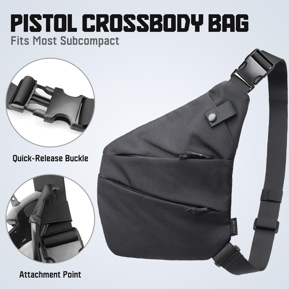 Bolsa de transporte táctica pa - Edc Carry Gun reseña y precio