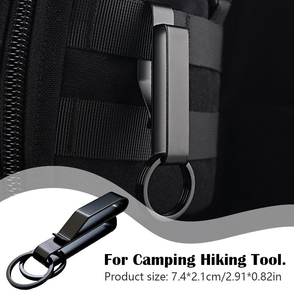 Mosquetón de acero para cintur - Edc Carry Belt reseña y precio