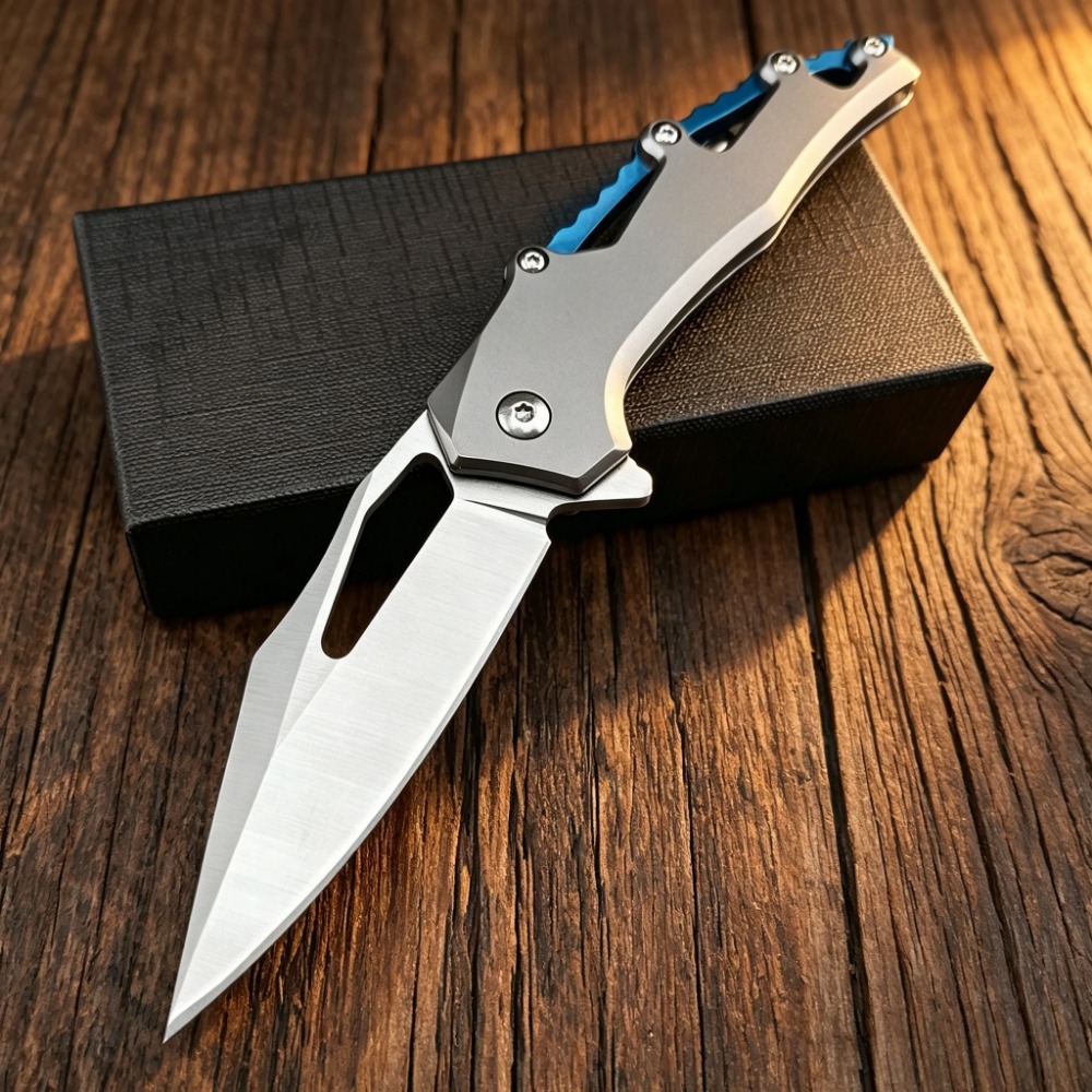 Cuchillo plegable compacto EDC - Edc Concealed Carry Knife reseña y precio
