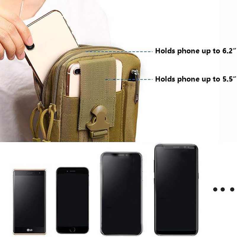 Bolsa táctica Molle Universal  - Edc Carry Belt reseña y precio